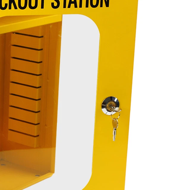 LOCKOUT TAGOUT CABINET Wall Mounted Lockout Tagout Station Cabinet ...