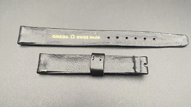 Bracelet De Montre En Cuir Noir - Dégagement Rapide - Marque Watchband Berlin