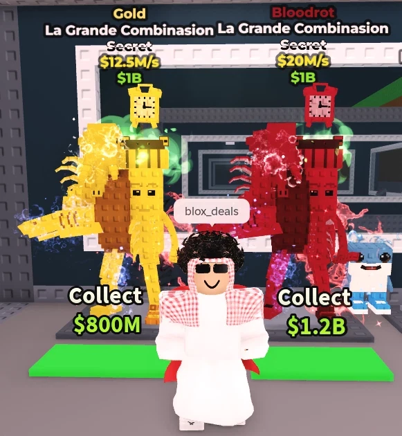 Figurine Steal A Brainrot - La Grande Combinaison 30m/s - Jeu Roblox - Neuve