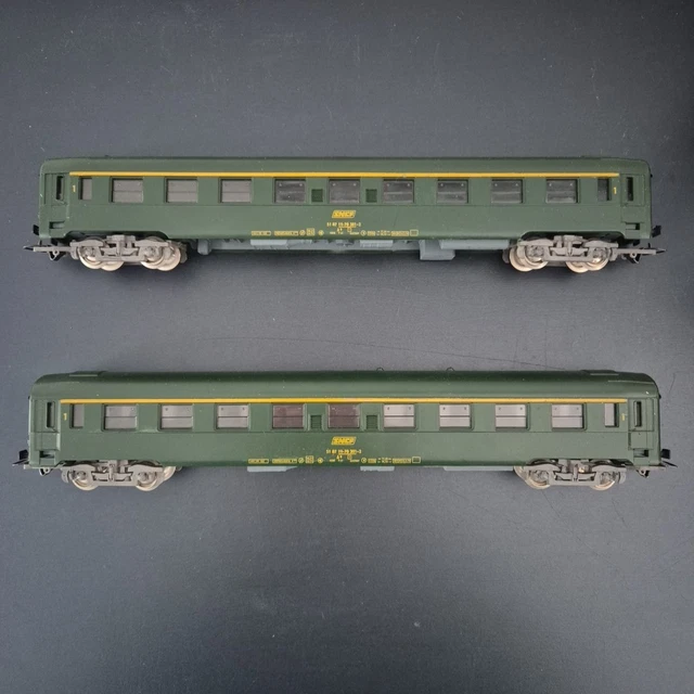 LOT AUTORAIL TURBO TRAIN SNCF JOUEF HO – RTG Caen – À RÉPARER / Pièces