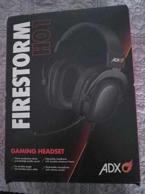 firestorm H01 ADX gaming headset compatibel on all gaming platforms and mobile.