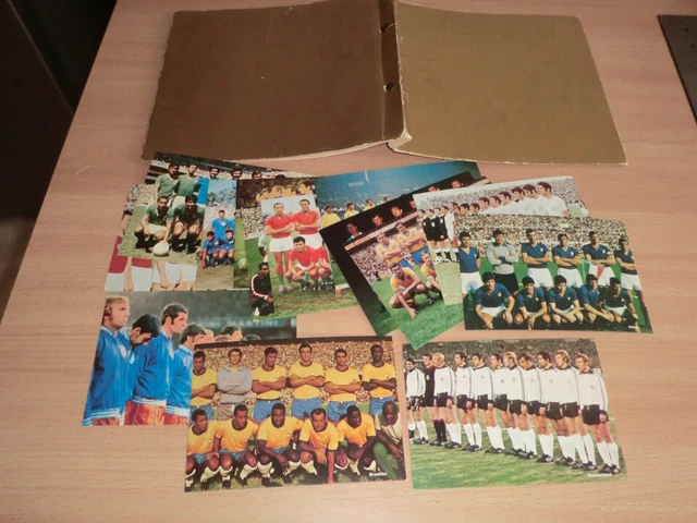 Sammelbilder, "Pele" Sammelalbum Fußball WM 1970, UNGEKLEBT, kein Bergmann
