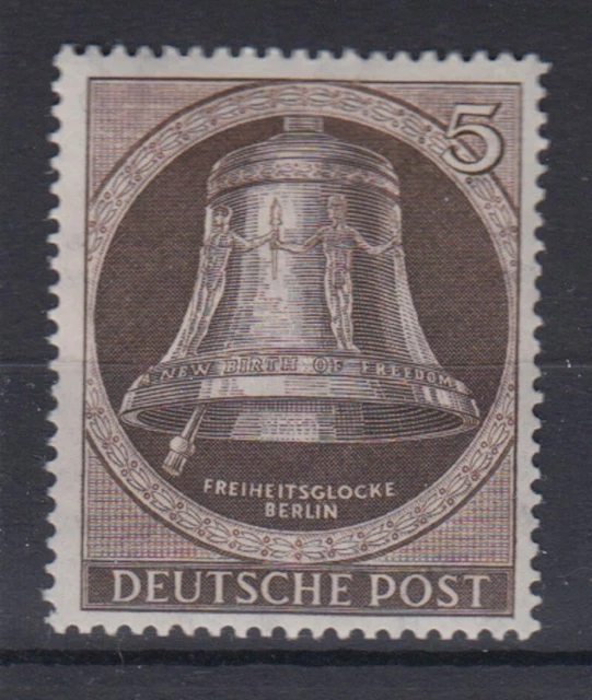 Berlin 75 Einweihung Freiheitsglocke Schöneberger Rathaus 5 Pf postfrisch