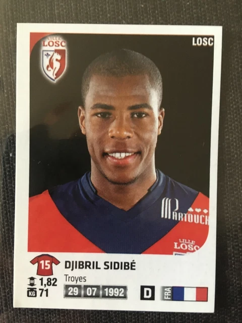 19 FREDERIC SAMMARITANO AJACCIO PANINI FOOT 2011 2012 FRANCE LIGUE 1