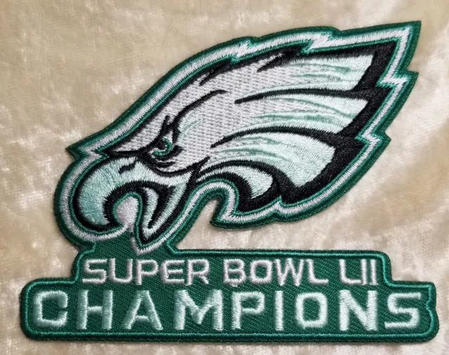 PHILADELPHIA EAGLES SUPER Bowl 54 LII Champions 3.5" Embroidered Patch