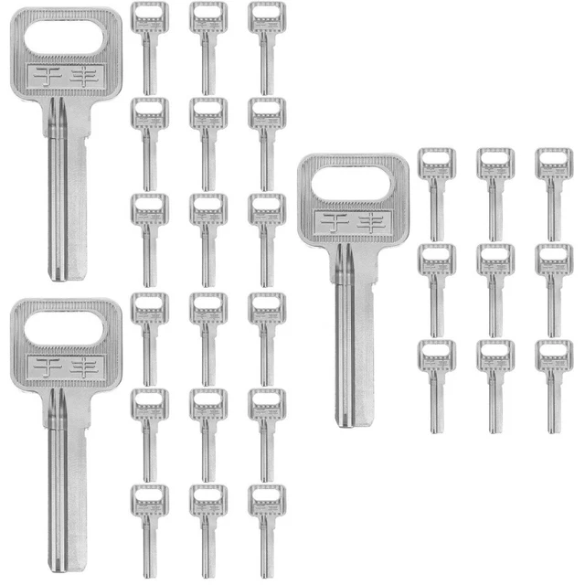 30 pz serrature a chiave vuote forniture chiavi da bagno vuote serrature strumenti