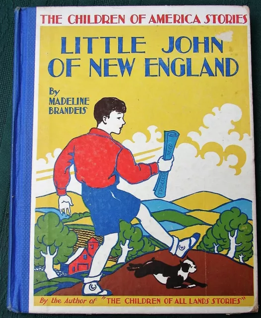 Little John of New England by Madeline Brandeis - 1936 children's book