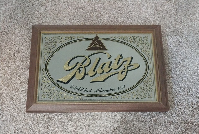 Blatz Beer Mirror New Old Stock