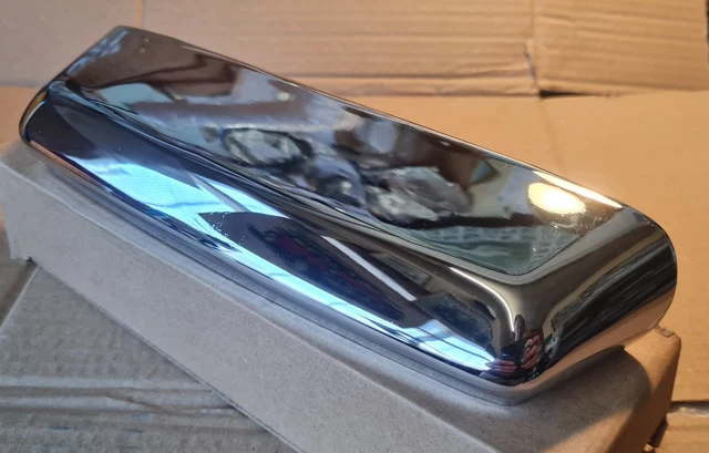 Mini Rear Number Plate CLASSIC MINI MK3 onwards Chromed Rear Number Plate Light Surround NEW £ ...