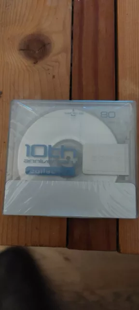 MiniDisc Sony Collector 10th Anniversary  MD 80 min neuf