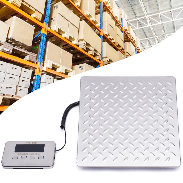 20KG 440lb Platform Shipping Scale Digital Shipping Electronic Mail Packages