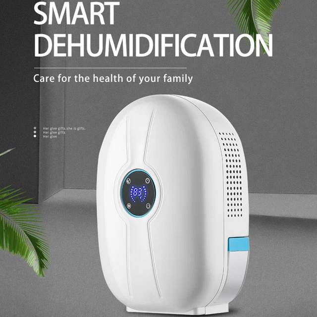 500ml Mini Dehumidifier Dryer Portable For Home Car Office LCD display Quietly