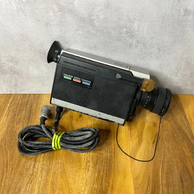 Videocámara vintage con cámara de video estrella Ferguson - repuestos o reparación - 3V17, utilería