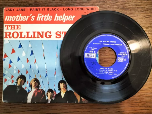 Rolling Stones EP 1966 "Mother's Little Helper" Fr