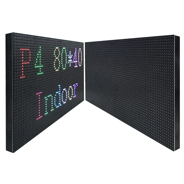 P4 Indoor LED Panel Module 320x160mm Advertising Video Display 80x40 pixels