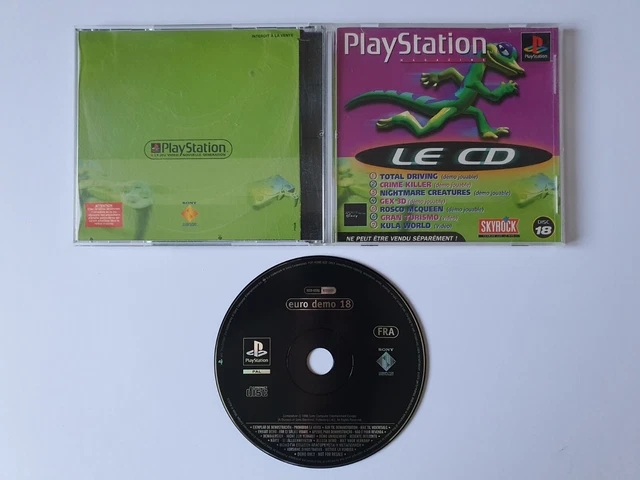 Démonstration PS1 PAL Gran Turismo 2 - Disque Euro Demo 37 - Testé Et Fonctionnel