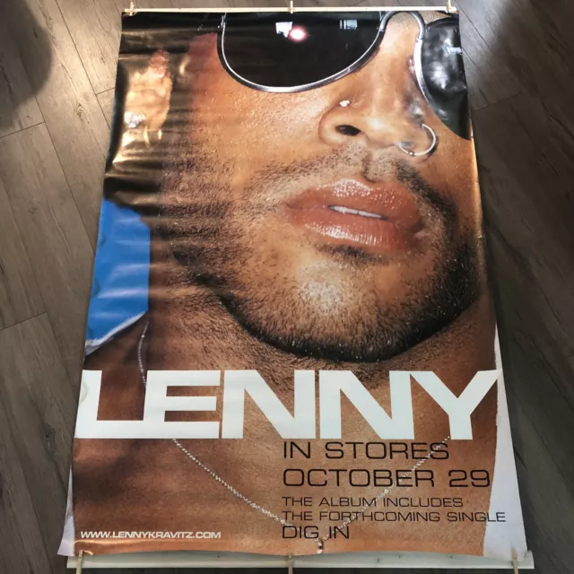 Lenny Kravitz Promo Subway HUGE Poster 40”x60”