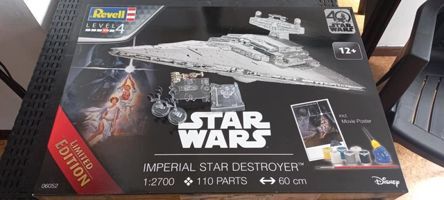 Revell Star Destroyer Impérial – Maquette 1/600 Avec Son Et Lumière, 60 Cm, 91 Pièces – Niveau Expert