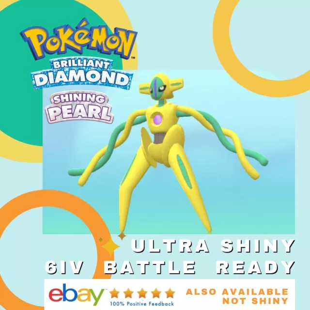 4x Deoxys ✨ SHINY 6IV ✨ Pokemon HOME Transfer - All Mythical Forms Atk,  Spe, Def