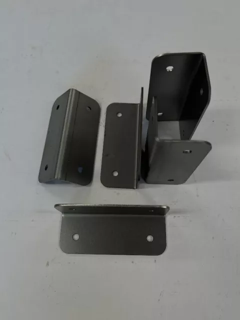 mild steel angles 2mm 16 pack 100mm long 40x40 6mm holes