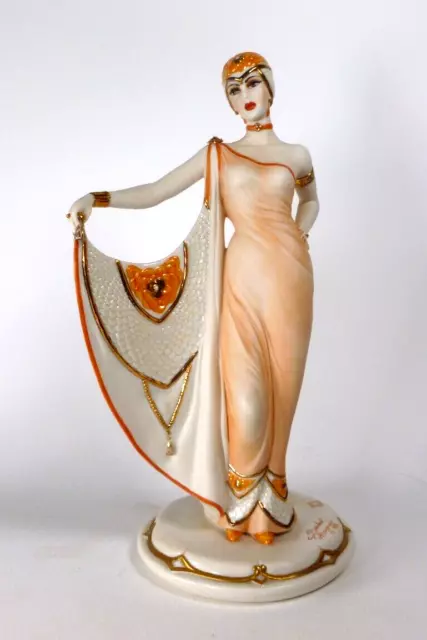 Rare  Capodimonte Art Deco Figure "Divine" - Sandro Maggioni - Perfect