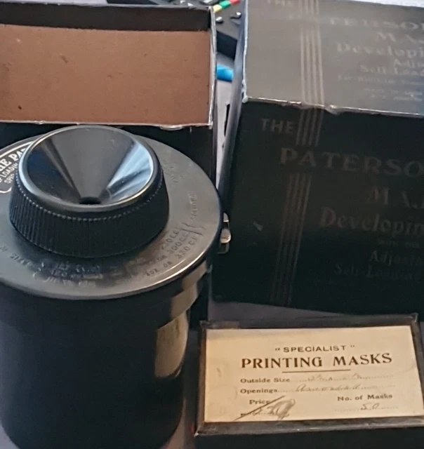 Paterson Major Darkroom Developing Tank  -  Boxed