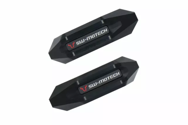 SW-Motech Sturzpad-Kit Schwarz Kawasaki ER-6n (2012-2016)