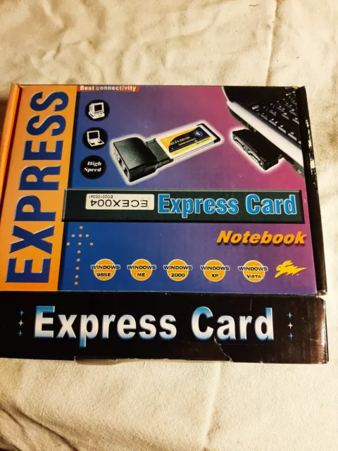 EXPRESS Combo PCMCIA cardbus for laptop - USB & FIREWIRE