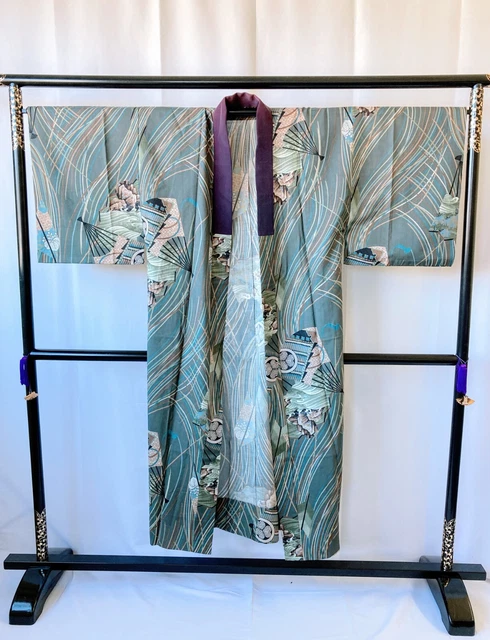 Vintage Japanese juban kimono - Antique Mens Juban