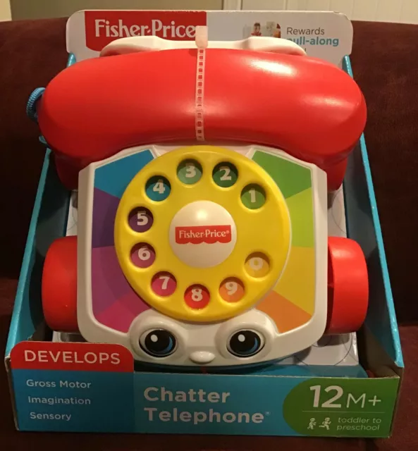 Fisher Price Chatter Telephone Development Play Set NEW Toys Educational
