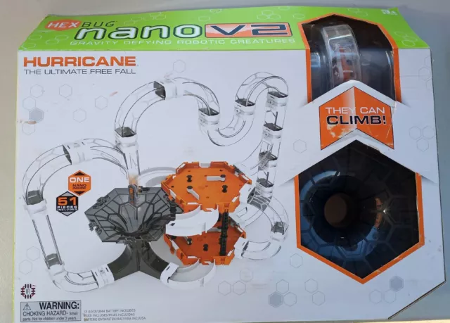 2013 Hexbug Nano V2 Hurricane Set New In Sealed Box, not mint read description