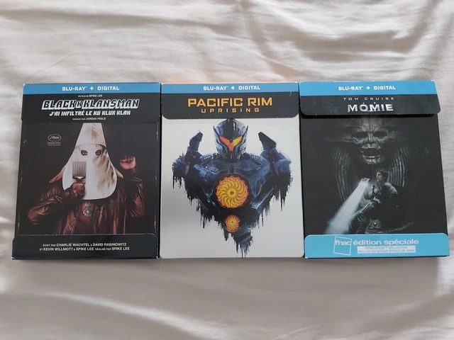 Lot De 3 Blu Ray Steelbook " Édition Speciale Fnac " Épuisée