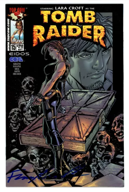 Tomb Raider: The Series Vol 1 15 VF/NM (9.0) Image (2001) Signed x1 Cov