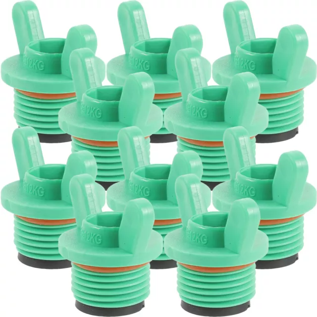 10pcs Plastic Hose Plugs Replaceable Hose Stoppers Water Hose End Plugs Hose