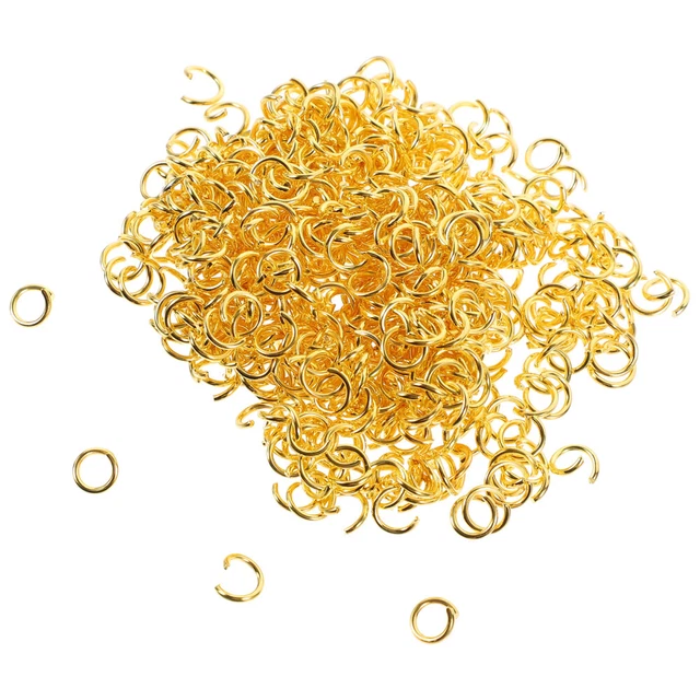 500 piezas Salto Anillo Abierto Material Joyería Crear Descubrimientos Collar