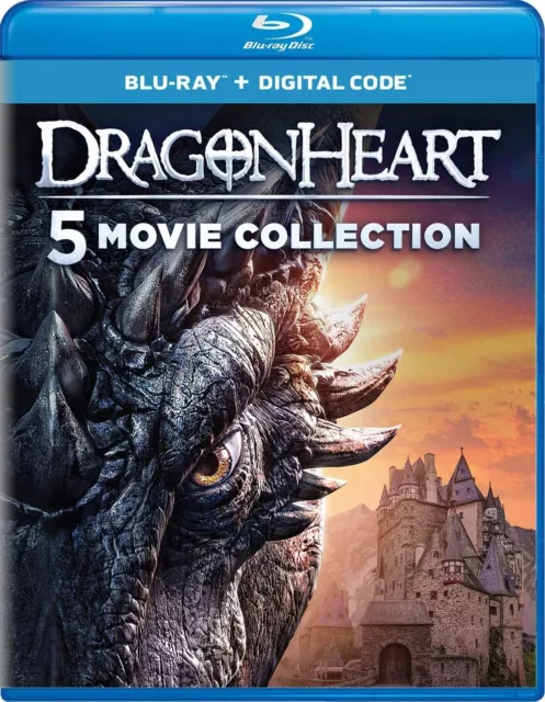 Dragonheart: 5-Movie Collection - Blu-ray + Digital (Blu-ray) Dennis Quaid
