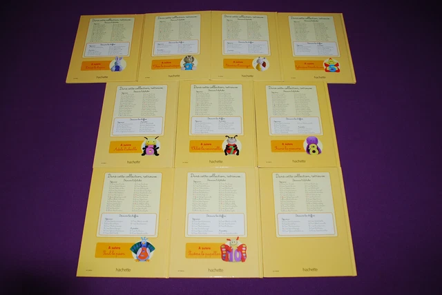 MON ABECEDAIRE DES ANIMAUX - HACHETTE - Collection complète des