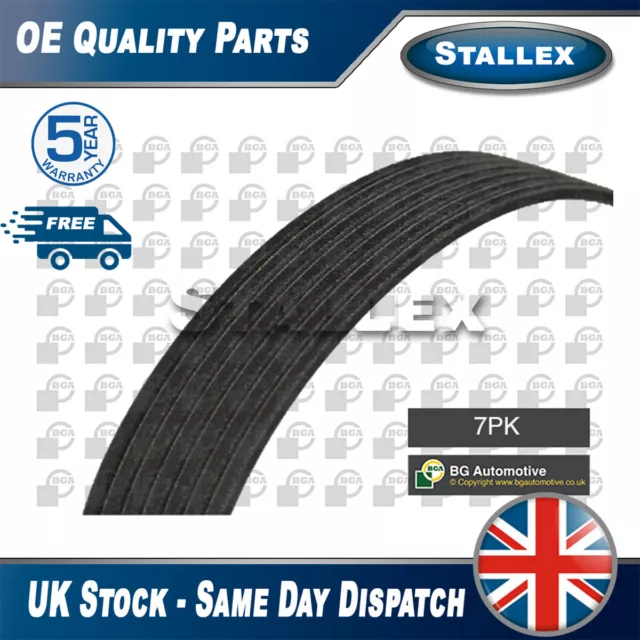 Fits Land Rover Defender Discovery 2.5 TDi V Ribbed Drive Belt Stallex