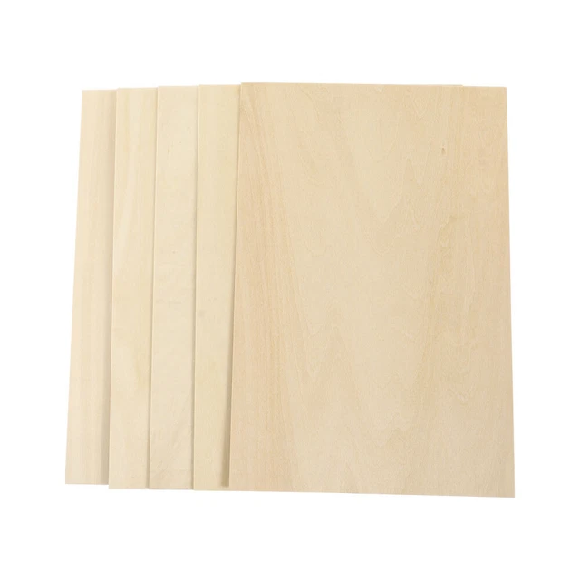 WANDGU 10 Pièces Plaque en Bois de Bricolage: Plaques de Contreplaqué en Bois de Balsa, 300 x 200 x 3 mm, Planches de Balsa pour Projets au Laser, Modèles DIY, Artisanat, Peinture WANDGU 10 Pièces Plaque en Bois de Bricolage: Plaques de Contreplaqué en Bois de Balsa, 300 x 200 x 3 mm, Planches de Balsa pour Projets au Laser, Modèles DIY, Artisanat, Peinture