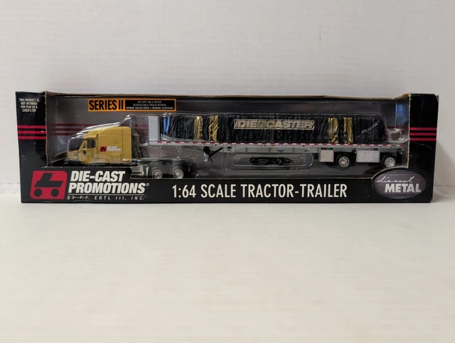 DCP DIE-CAST PROMOTIONS Forbes-Hewlett Peterbilt Truck & Trailer 1