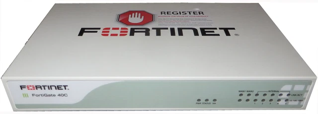 Fortigate 40c Router FORTINET FORTIGATE 40C Router Firewall Without Power Supply #60 £113.90 ...