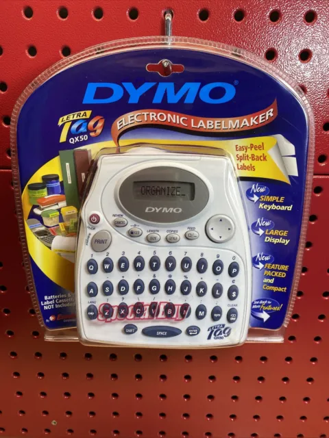 Dymo Letra Tag QX50 2004 Electronic Label Maker NEW SEALED 🚚💨FREE PRIORITY
