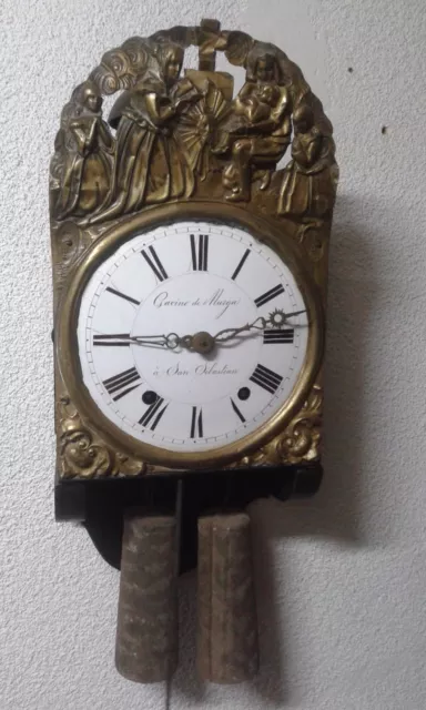 Antiguo Reloj Morez Siglo Xix