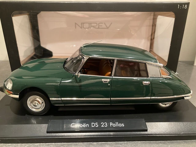 NOREV 1/18 Citroën DS 23 Pallas 1972 Vert Charmille Ref 181579