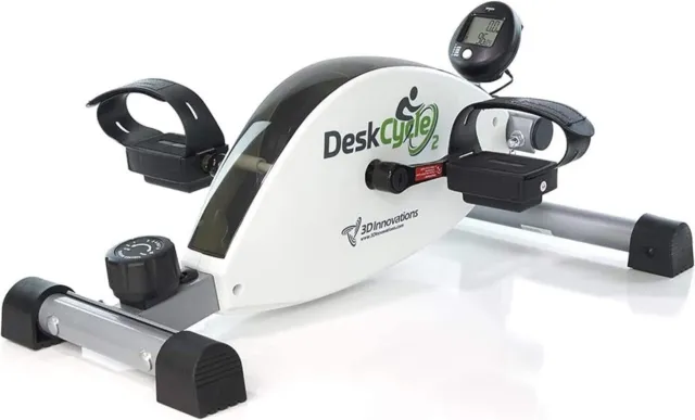 DeskCycle 2 Under Desk Bike Pedal Exerciser. NIB New in Box! Solid Construction.