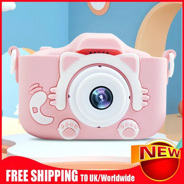 Video Record Camera Cute Digital Camera 1080P 2.0 Inch IPS Screen Gifts for Kids