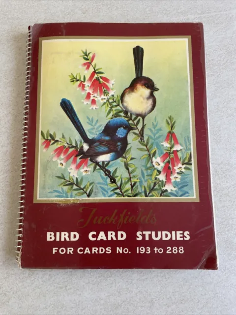 TUCKFIELD  BIRD STUDIES   Card book No. 193-288. Australiana (COMPLETE)