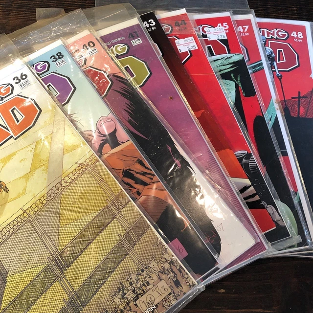 The Walking Dead 10 ISSUE COMIC LOT - 36 38 40 41 42 43 44  45 47 48