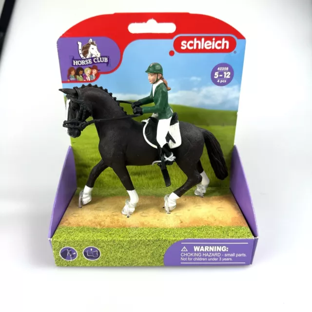 Schleich 42358 Horse Club Springreiterin mit Pferde Reiter