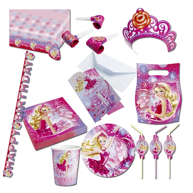Cumpleaños infantil decoración fiesta niña fiesta cumpleaños princesa decoración Barbie